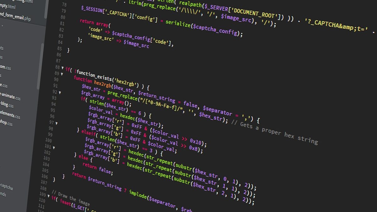 PHP code on a screen. Photo: lmonk72 / Wikimedia Commons (CC0).
